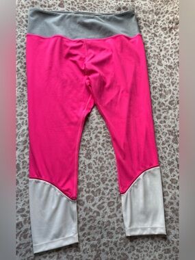 kate spade Pink and Gray Athletic Leggings